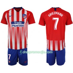 Atlético Madrid Dres GRIEZMANN 7 Dječji Domaći 2018/19 Kratkih Rukava
